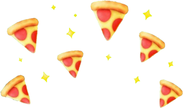 Pizza Head Crown Food Png - Filtros De Snapchat Png (1024x1024), Png Download