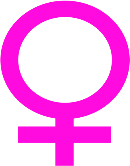 Female Rose - Female Sign Transparent Background (524x599), Png Download