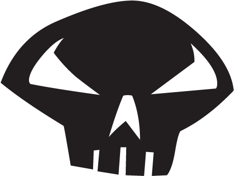 Skull-004 - Transparent (525x506), Png Download