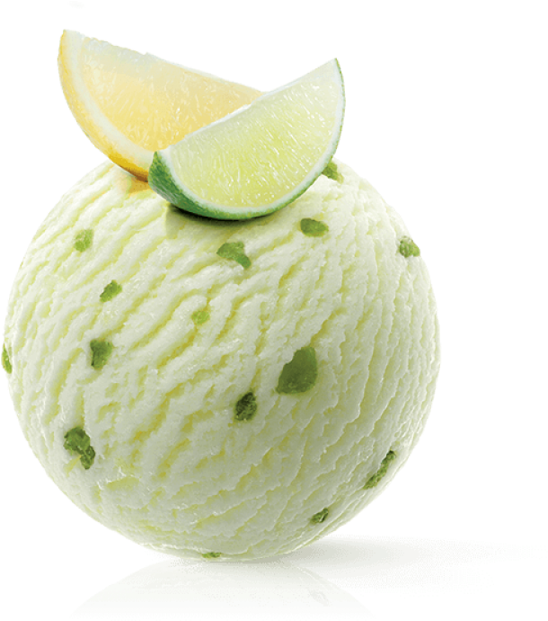 Lemon & Lime - Boule De Glace Fruit (1250x750), Png Download