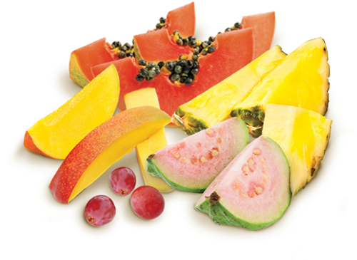 Tropical Kit - Tropical Fruit Salad Hd Png (501x503), Png Download