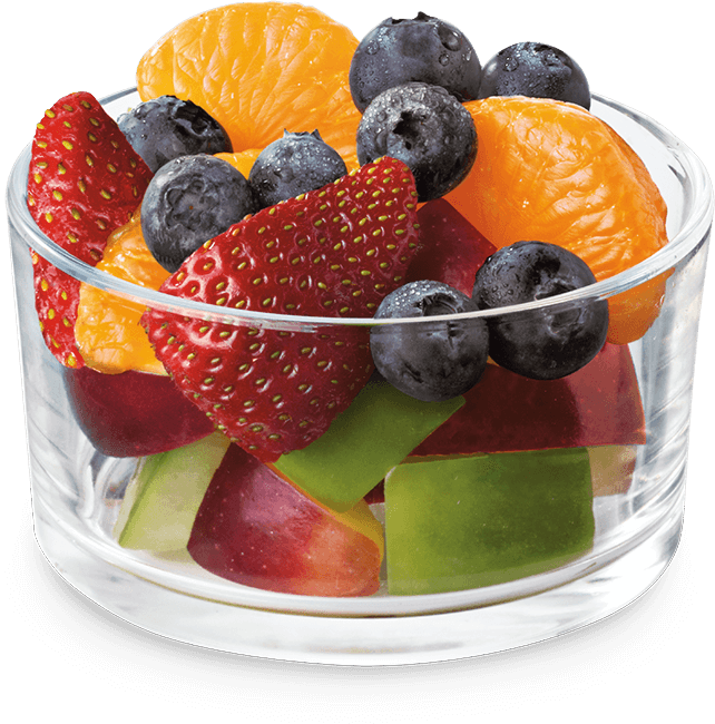 Bowl Of Fruit Png - 1 1 2 Cup Of Fruit (642x650), Png Download