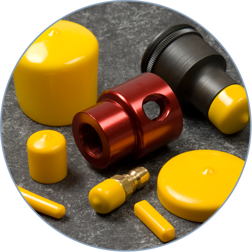 High Temp Vinyl Caps - Polyvinyl Chloride (500x500), Png Download