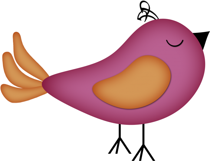 Vector Free Bird Clipart At Getdrawings Com Free For - Pajarito Caricatura (738x600), Png Download