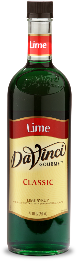 2073738400014 Lime C 750ml G 2073738400014 Lime C 750ml - Davinci Gourmet Classic Flavored Syrups Strawberry (1200x1200), Png Download