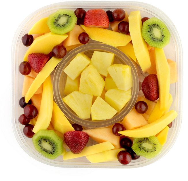 Mango Fruit Bowl - Fruit (677x660), Png Download