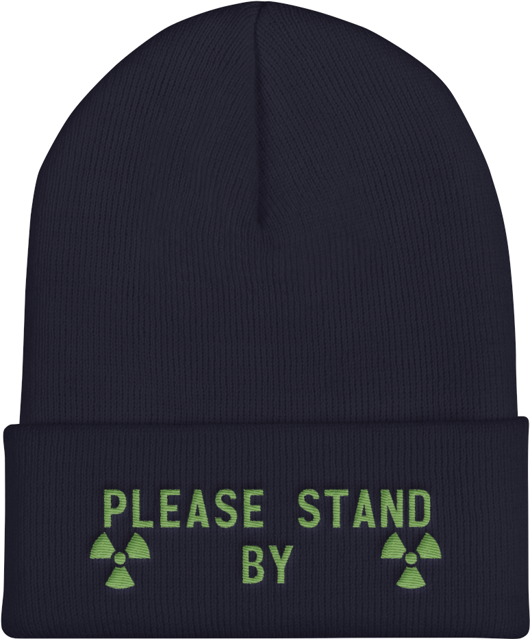 Please Stand By Beanie - Beanie (1000x1000), Png Download