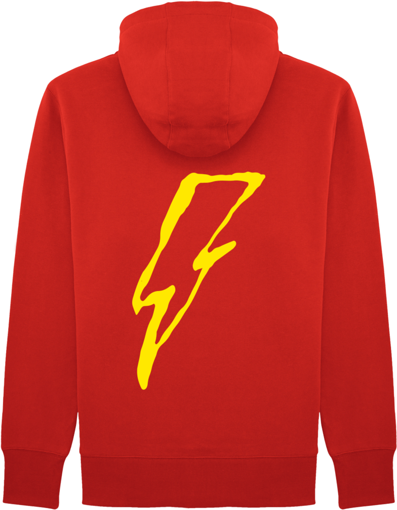 Tom Major Flash Bolt Hoodie - Hoodie (783x1024), Png Download