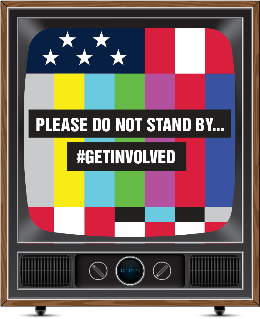 Tell Donald Trump You Won't Just Stand By - Television Set (1080x1080), Png Download