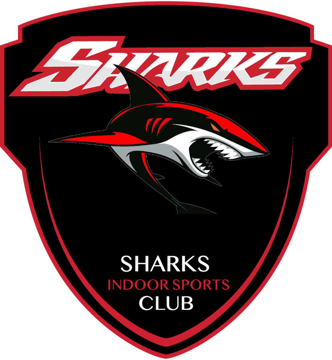 Sharks Indoor Sports Club Inc - Emblem (1108x1200), Png Download