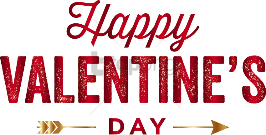 Free Png Happy Valentine Day Png Image With Transparent - Happy Valentines Day Transparent (850x433), Png Download