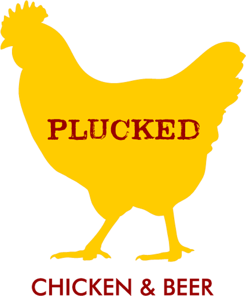 Plucked Chicken & Beer Home Mobile Logo - Rooster (516x612), Png Download