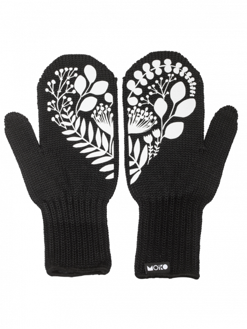 Flora Reflecting Mittens - Moiko (488x650), Png Download