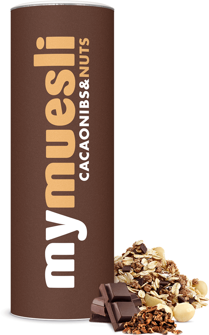 Cacao Nibs & Nuts Muesli - Mymuesli Kakaosplitter Nuss (750x1123), Png Download