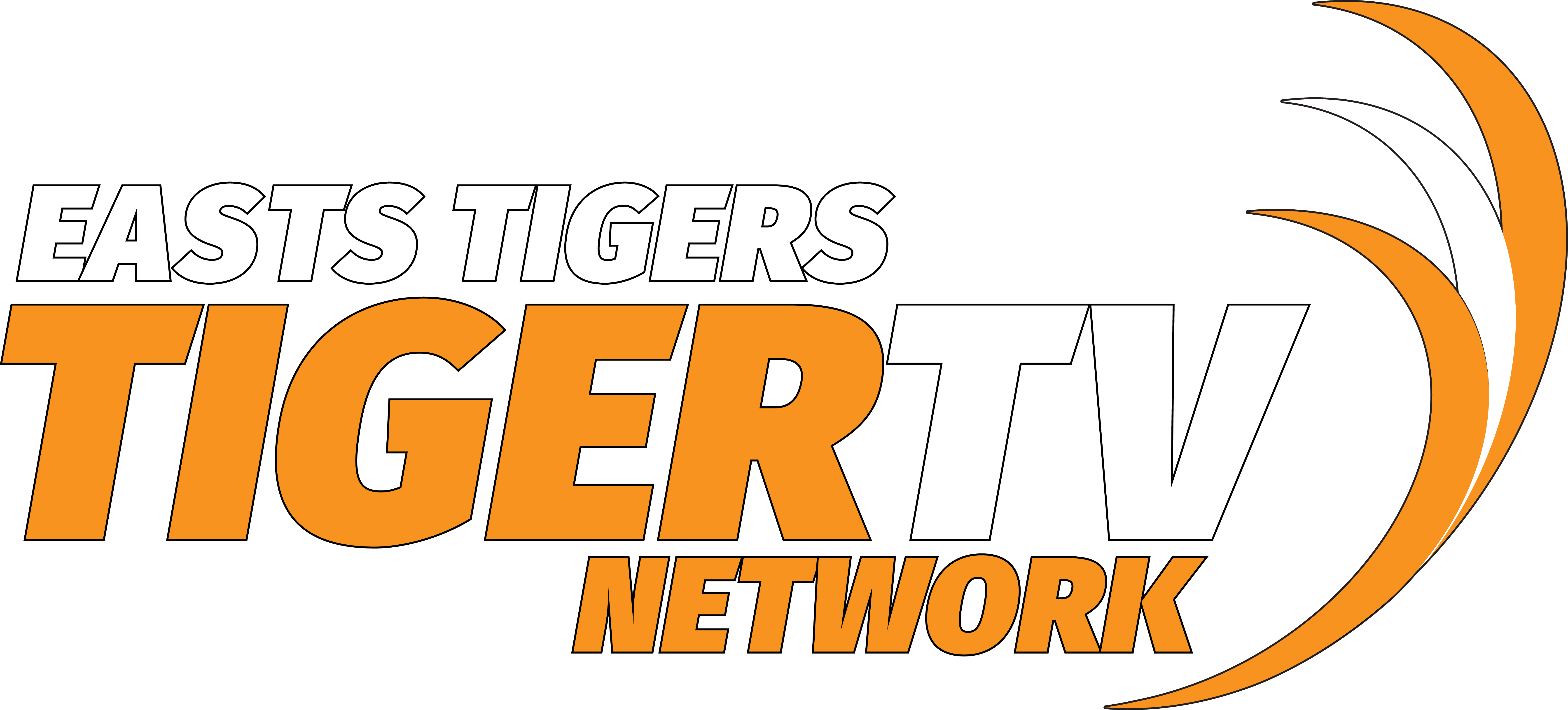 Tigertv Home - Illustration (6943x3143), Png Download