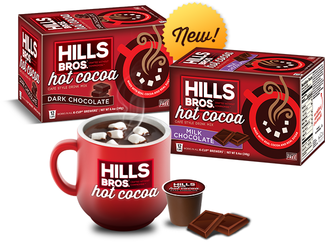 Hot Cocoa Png - Hills Bros Hot Cocoa (655x493), Png Download