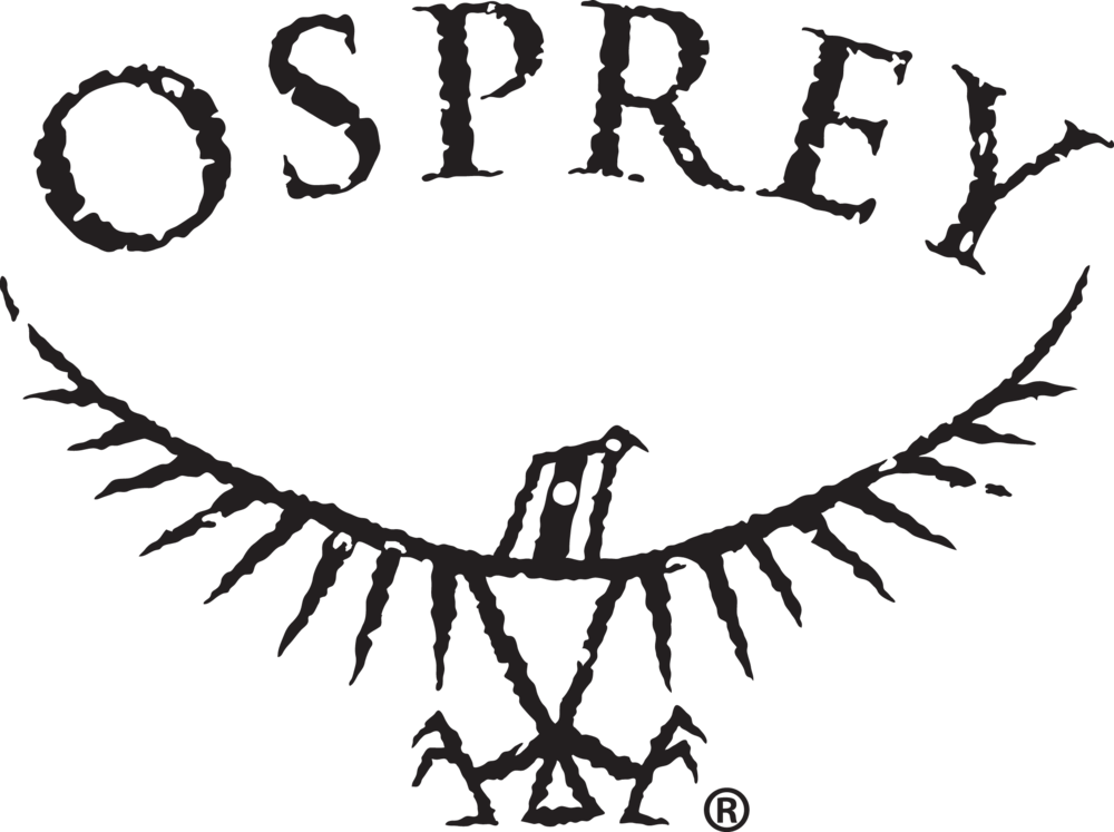 Osprey Logo Bird-word - Osprey Packs Logo (1000x747), Png Download