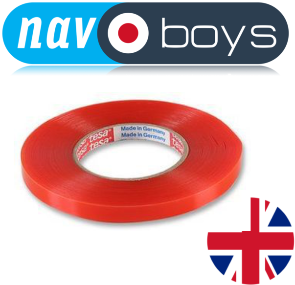 Tesa 4965 Double Sided Transparent Adhesive Tape 12mm - Circle (619x640), Png Download