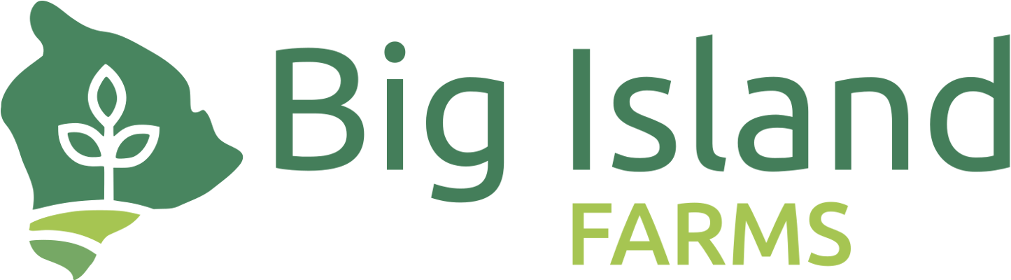 Big Island Farms - Graphic Design (1500x637), Png Download