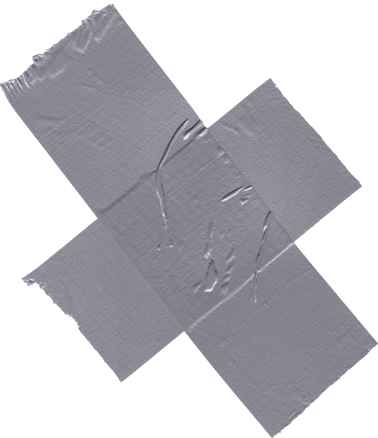 4 Cross X Duct Tape Transparent - Paper (1490x1727), Png Download