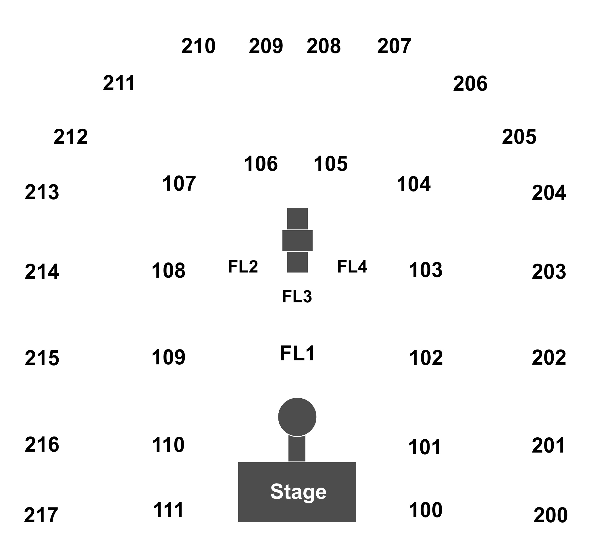 200% Money-back Guarantee - K Rock Center Seating Chart (2100x1912), Png Download