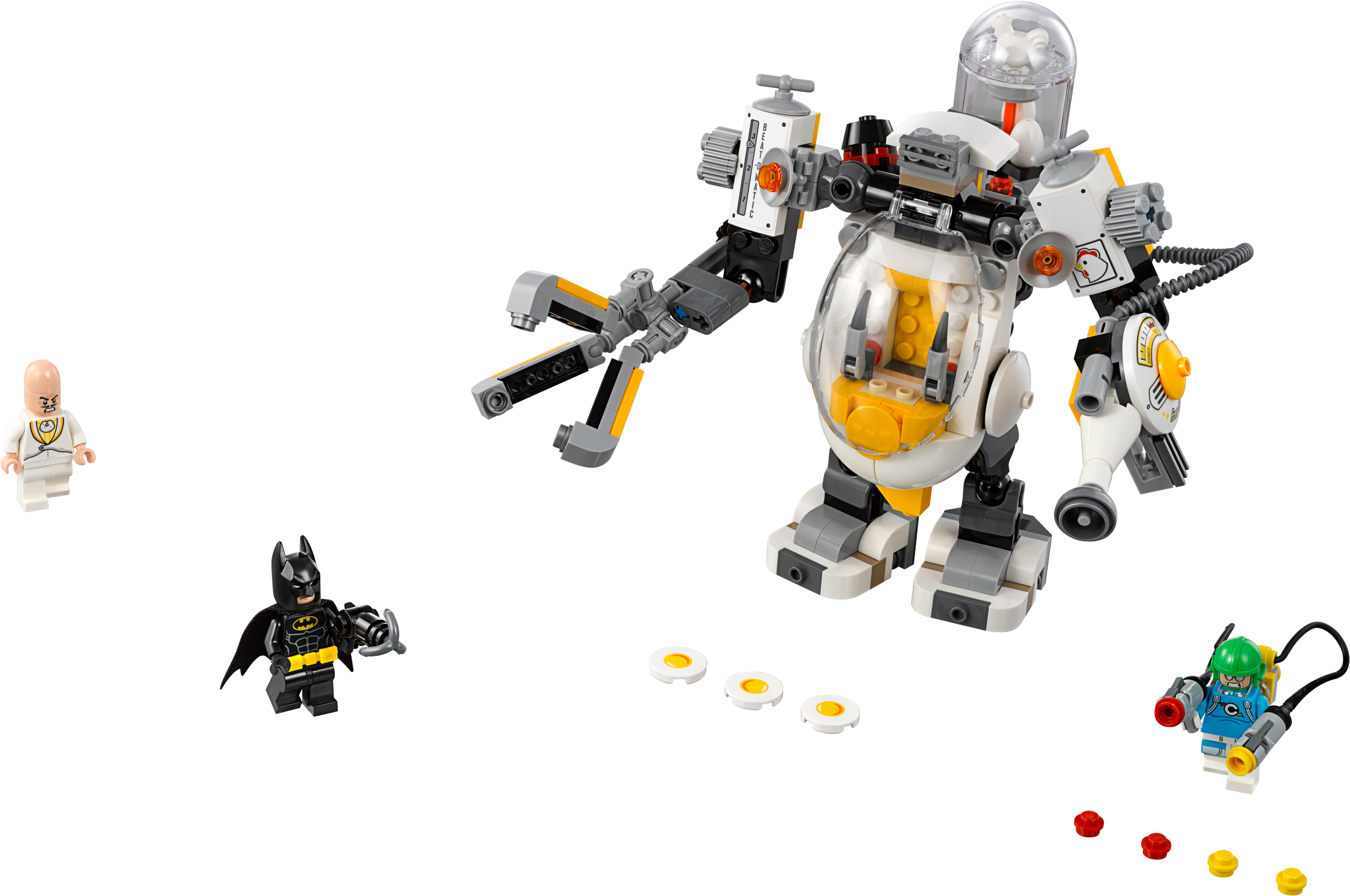Egghead™ Mech Food Fight - 2018 Lego Batman Sets (2400x1800), Png Download