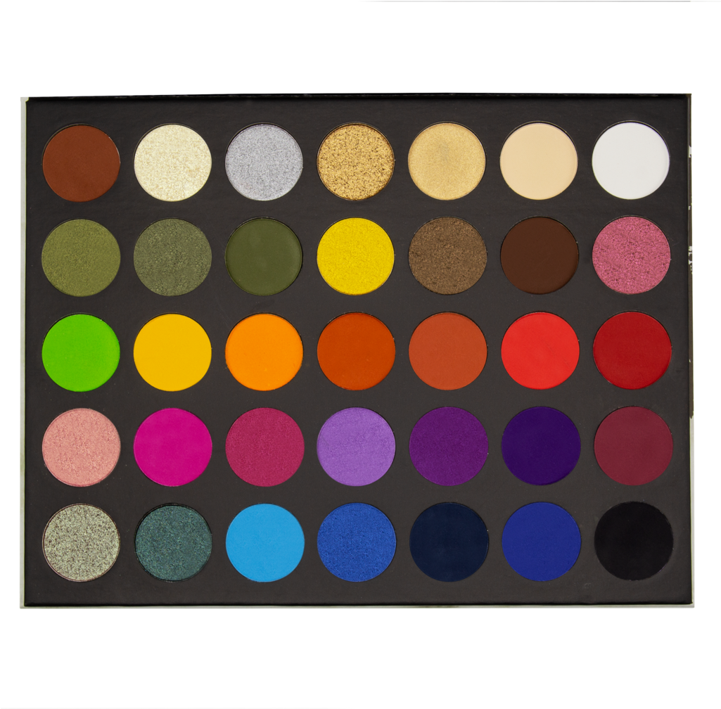 Makeup Shack Rainforest Palette (1024x1024), Png Download