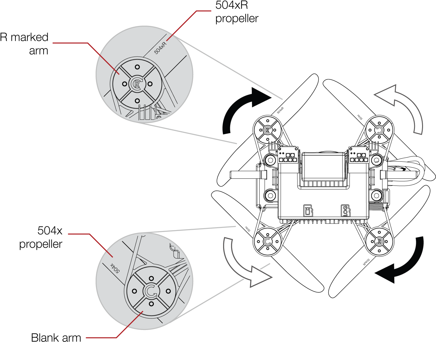 If Correctly Tightened The Propeller Should Not Have - Diagram (1438x1132), Png Download