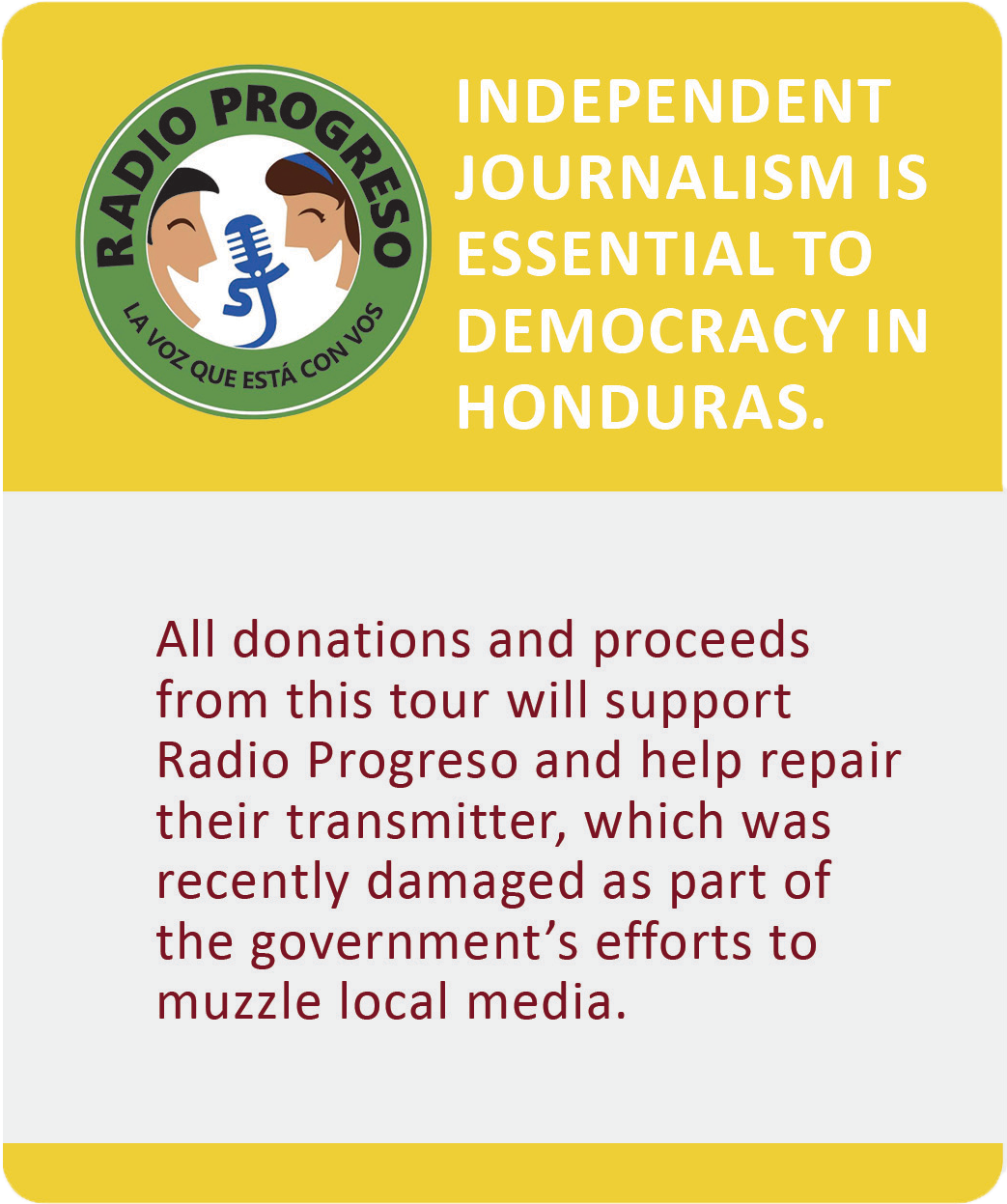 Honduras Social Image - Radio Progreso (1200x1350), Png Download