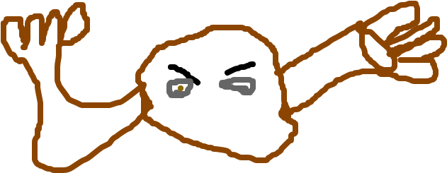 Geodude - Cartoon (1020x608), Png Download