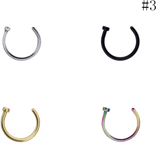Nose Rings On Storenvy Png Transparent Tumblr Nose - Earrings (800x800), Png Download