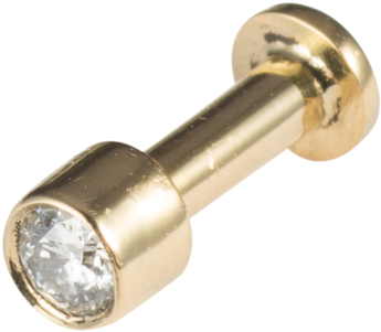 Labret-stecker Mit Brillant - Shower Rod (1080x1080), Png Download