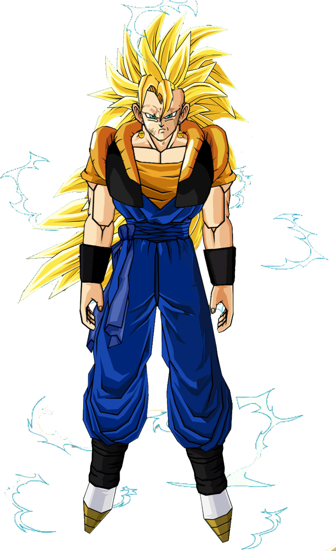 Would You Like To See A Gogeta And Vegito Fusion - Dragon Ball Z Gogito (704x1135), Png Download