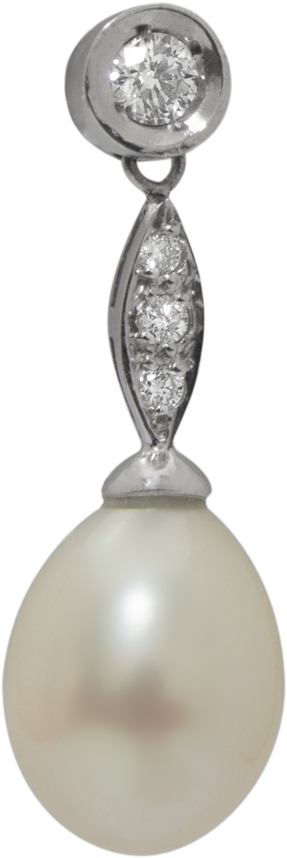 Brinco Pérolas E - Pearl (1200x1200), Png Download