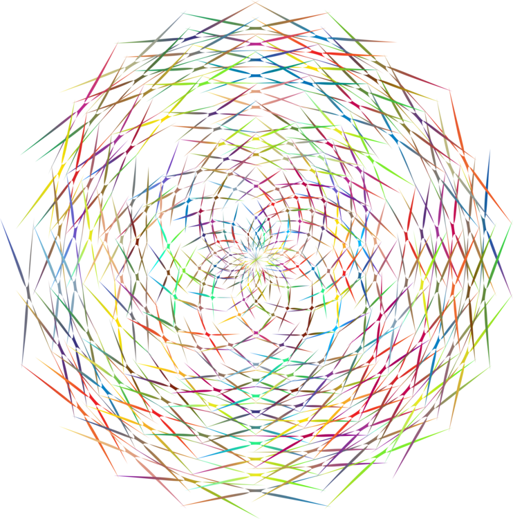 Optical Illusion Post Cards Optics Fraser Spiral Illusion - Illustration (742x750), Png Download