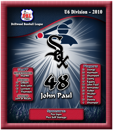 Epic White Sox Look Epic With The White Sox - Chicago White Sox (498x644), Png Download