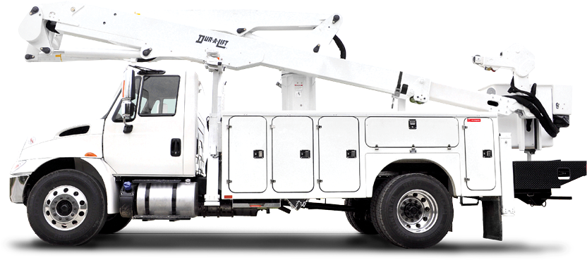 Ariel Lifts / Aerial Work Platforms / Articulated And - Work Truck (840x528), Png Download