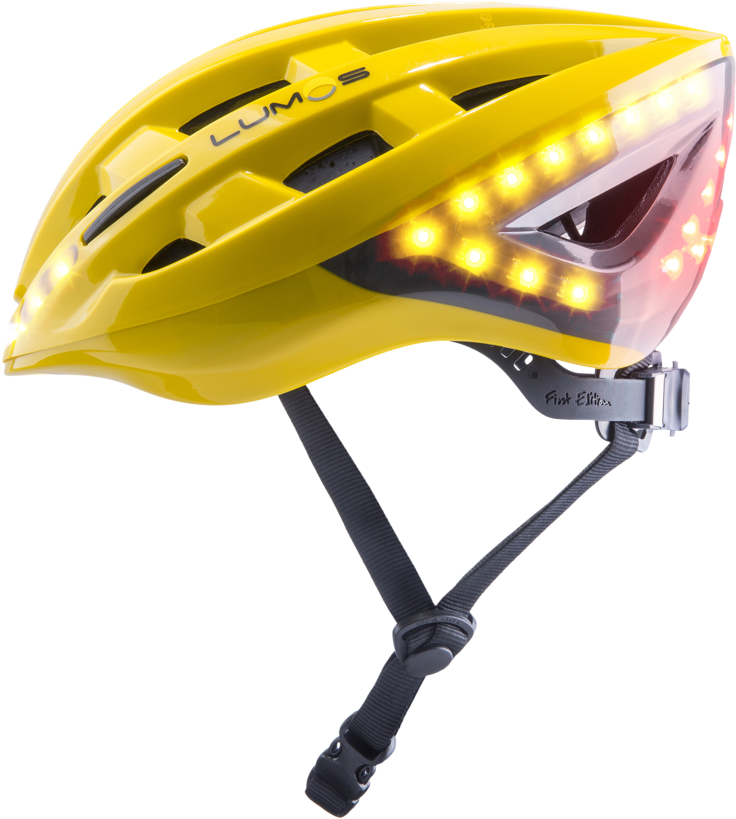 Lumos Kickstart Helmet - Bike Helmet Led Lumos (800x827), Png Download