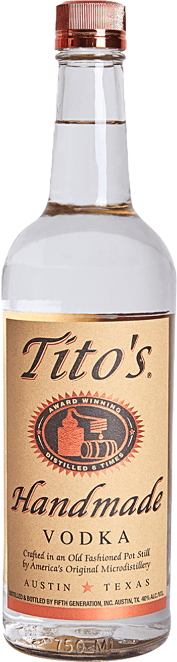 Price - Tito's Vodka Review (650x1350), Png Download