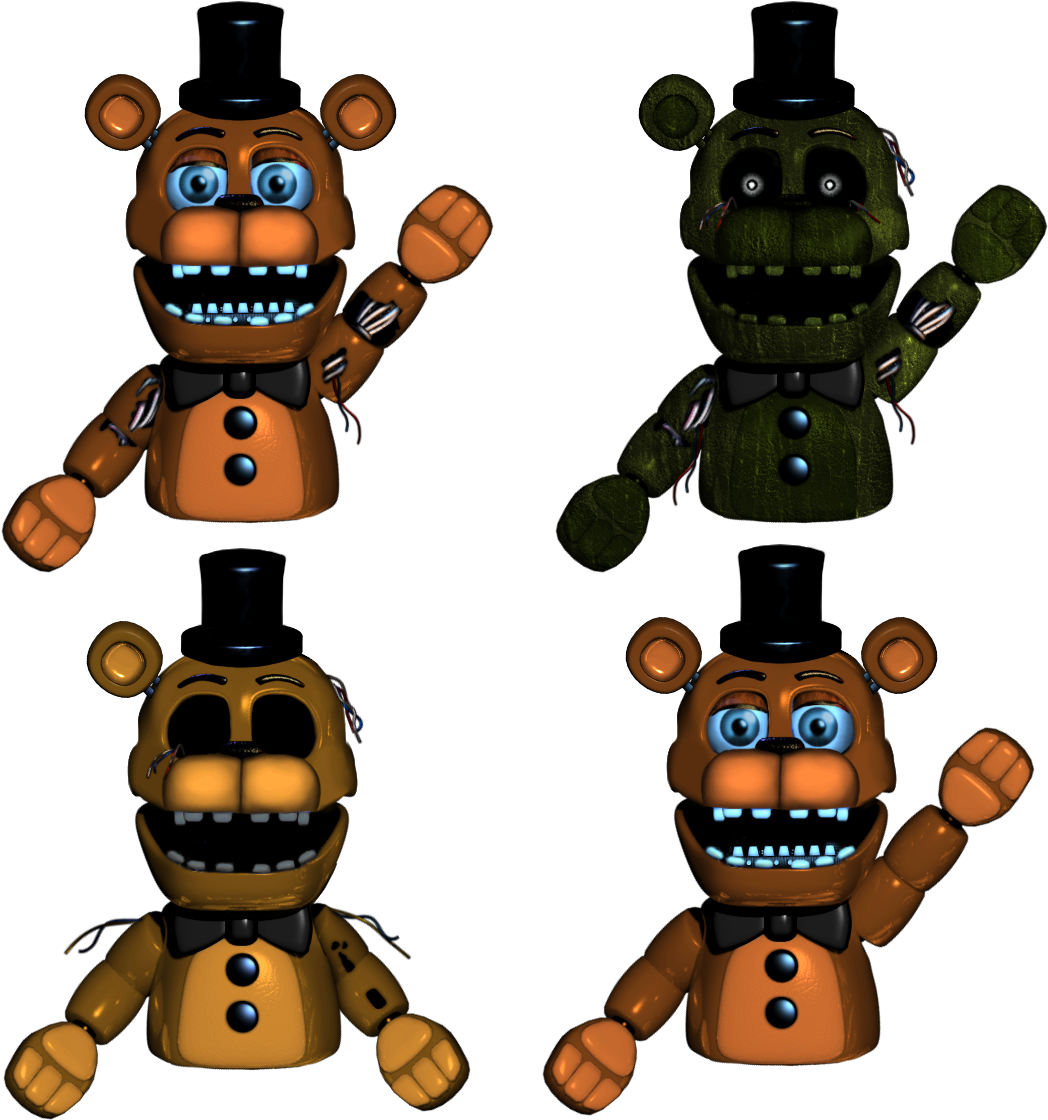 Editwithered - Fnaf Freddy Hand Puppet (1181x1181), Png Download