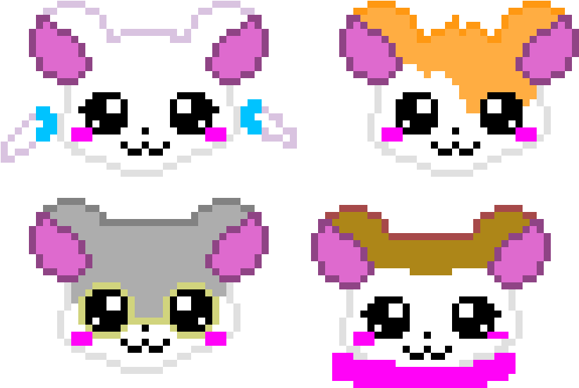 Hamtaro Friends<1>by Savannah (910x590), Png Download