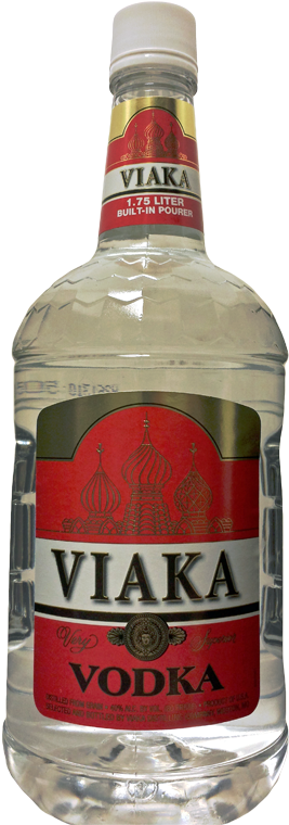 Kingdom Liquors - Viaka Vodka (450x800), Png Download