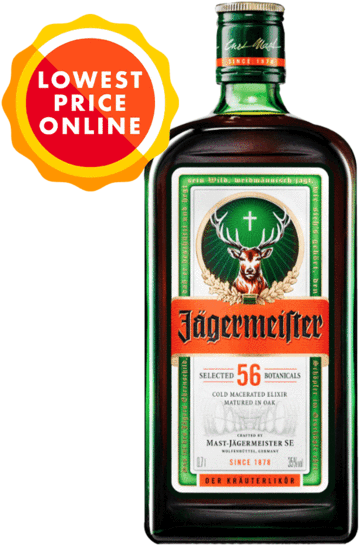 Jagermeister 700ml - Jagermeister 0 5 (600x600), Png Download