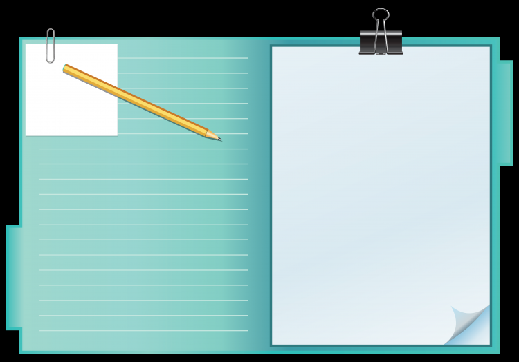 Free Vector Clipboard And Pencils Vector - Statistical Graphics (750x524), Png Download