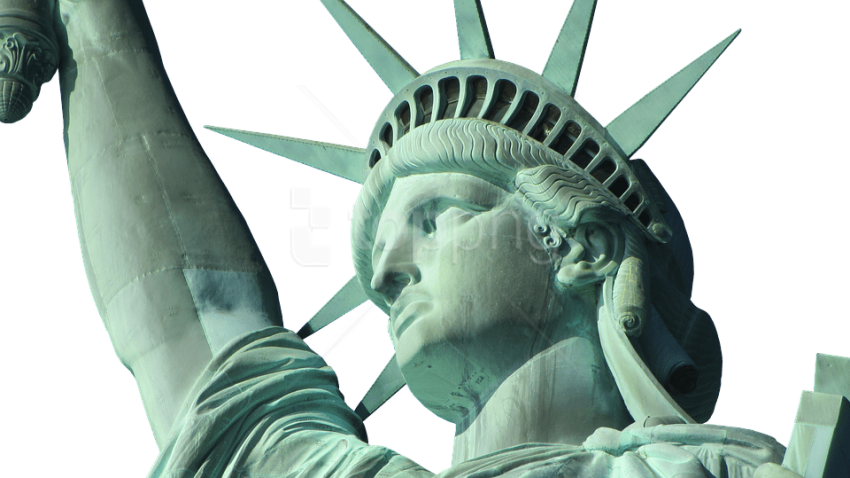 Free Png Statue Of Liberty Png Images Transparent - Estatua Estados Unidos Png (850x478), Png Download