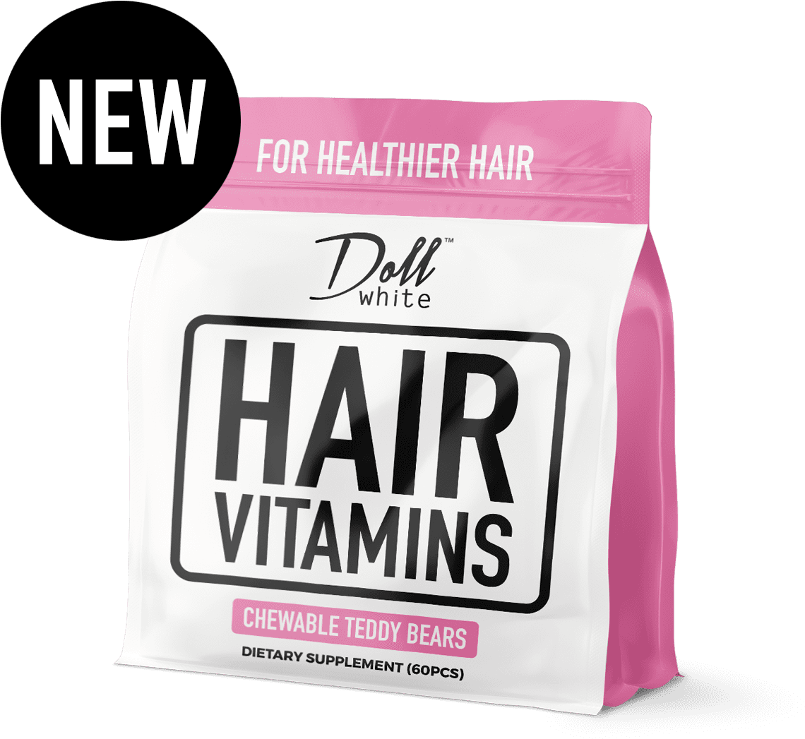 Chewable Hair Vitamins - Pink Hair Vitamins (1200x1200), Png Download