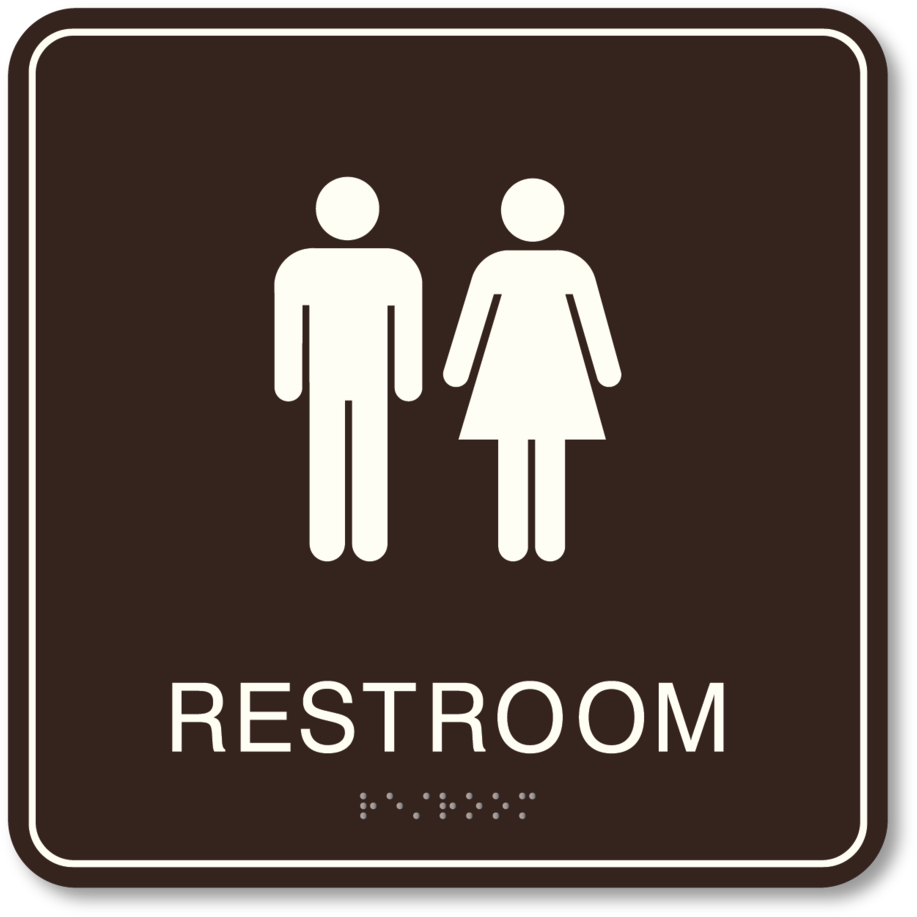 $49 - - Restroom Sign (1024x1024), Png Download