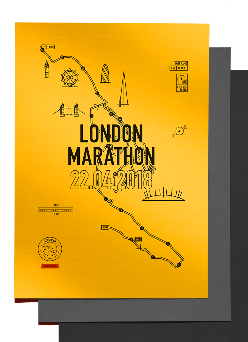 London Marathon (900x1350), Png Download
