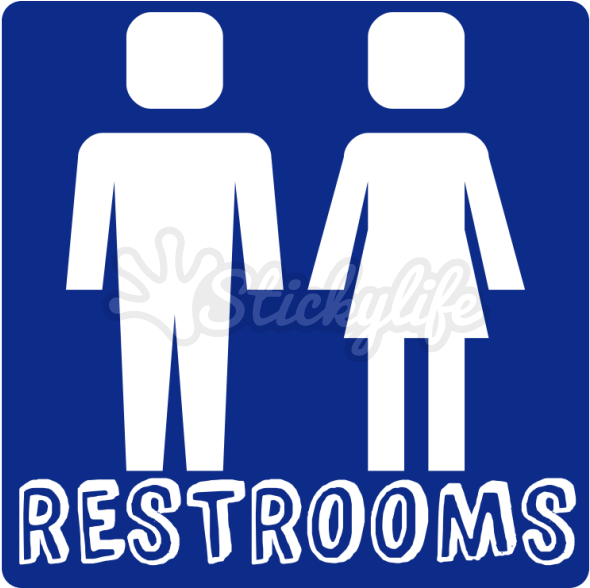 Restrooms Aluminum Sign - Sport Club Corinthians Paulista (940x587), Png Download