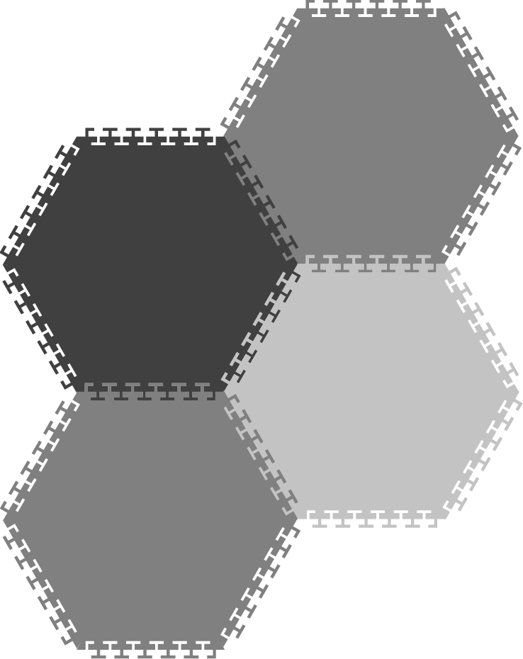 Tight-linked Tiles - Illustration (738x930), Png Download